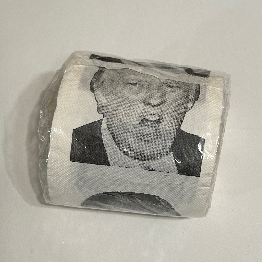 NEW DONALD TRUMP TOILET PAPER